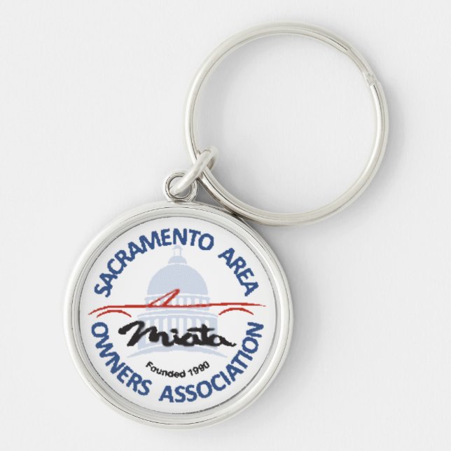 SAMOA Logo Keychain Schlüsselanhänger (Vorne)