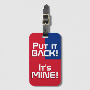 Samoa National Flag Funny Patriotic Gepäckanhänger