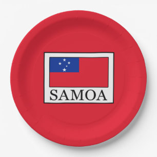 Samoa Pappteller