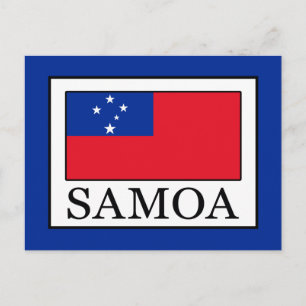 Samoa Postkarte