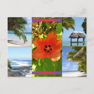Samoa Postkarte