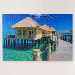 Samoa-Strandszene-Puzzle Puzzle