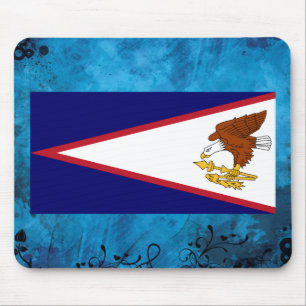 Samoaische Flagge Mousepad