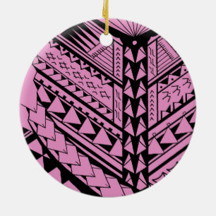 Samoaische/polynesische Stammes- Formen und Keramik Ornament