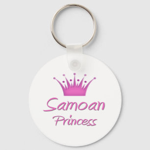 Samoaische Prinzessin Schlüsselanhänger