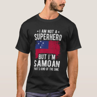 Samoan Samoa Flaggenstaat Iâ´M Samoan T-Shirt