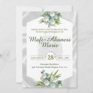 Samoan Tuiga 21. Einladung