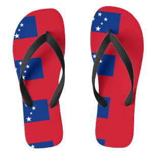 Samoanflagge Flip Flops