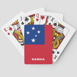 Samoanische Flaggenspiele, Samoa Spielkarten