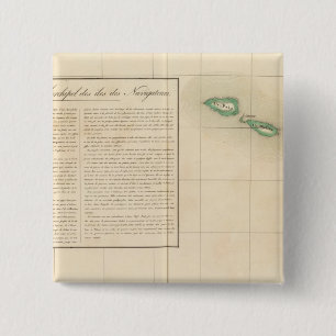 Samoanische Inseln Ozeanien Nr. 41 Button