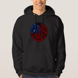 Samoanischer Stolz Polynesischer Krieger Tatau Sam Hoodie