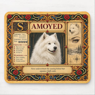 Samojede, mittelalterliche Bestiarien-Kunst Mousepad