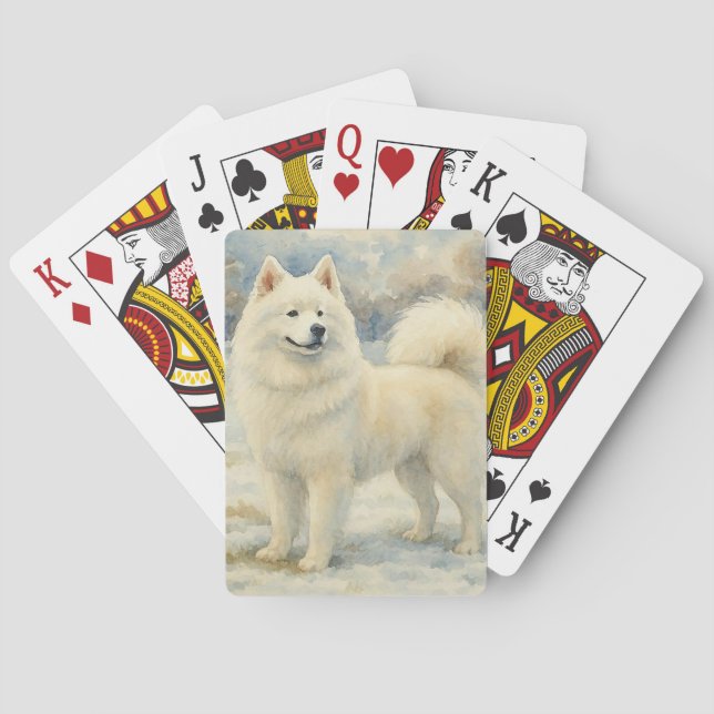 Samojede Spielkarten (Rückseite)