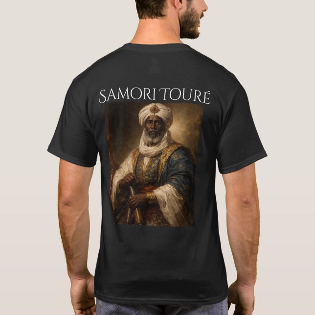 Samori Toure T-Shirt (Rückseite)