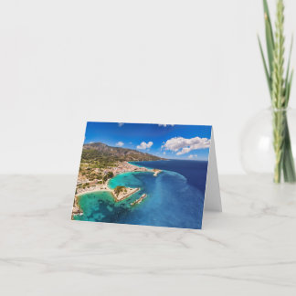 Samos-Insel, Griechenland Dankeskarte