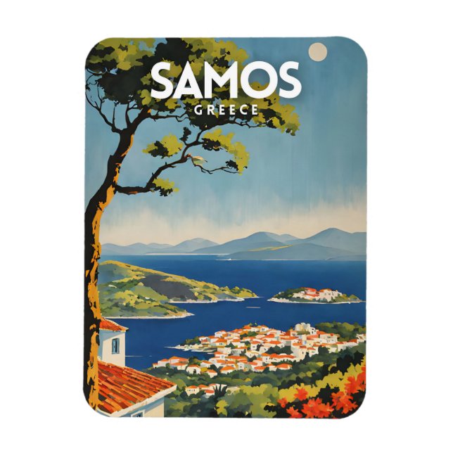 Samos Travel Magnet (Vertikal)