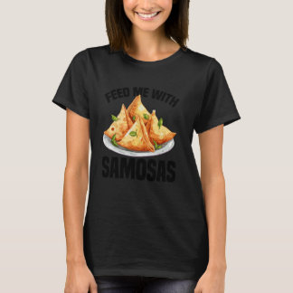 Samosas Fan Indian Food Indischer Snack Frozen Sam T-Shirt
