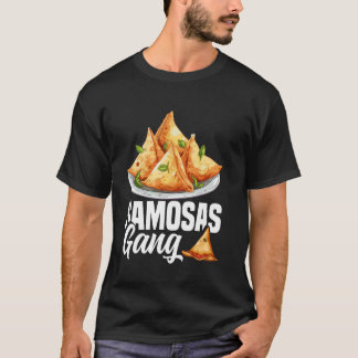 Samosas Food Samosa Maker Indischer Feinschmecker T-Shirt