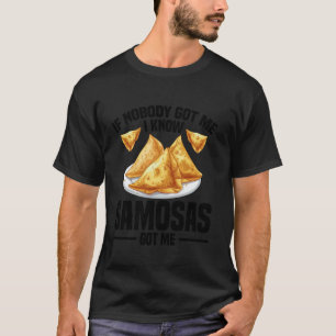 Samosas Liebhaber Vegane Samosa-Wraps Indisch Fris T-Shirt