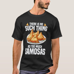 Samosas Zubereitung Indisches Essen Vegan Frische T-Shirt