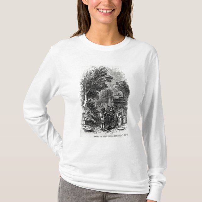 Samoset, der indische Besucher T-Shirt (Vorderseite)