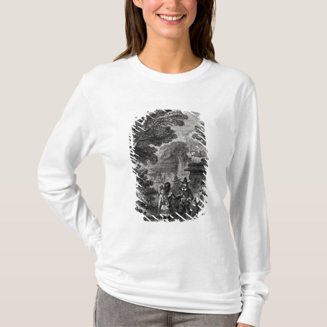Samoset, der indische Besucher T-Shirt (Vorderseite)