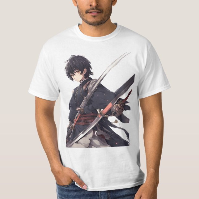 Samourai-Warrior - T - Shirt Japanischer Krieger S (Vorderseite)