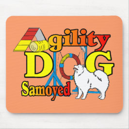 Samoyed Agility Geschenke Mousepad