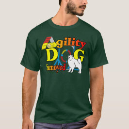 Samoyed Agility Geschenke T-Shirt