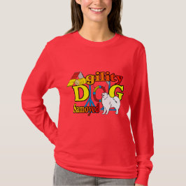 Samoyed Agility Geschenke T-Shirt