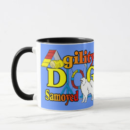 Samoyed Agility Geschenke Tasse