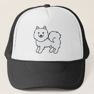 Samoyed Cartoon Dog Truckerkappe
