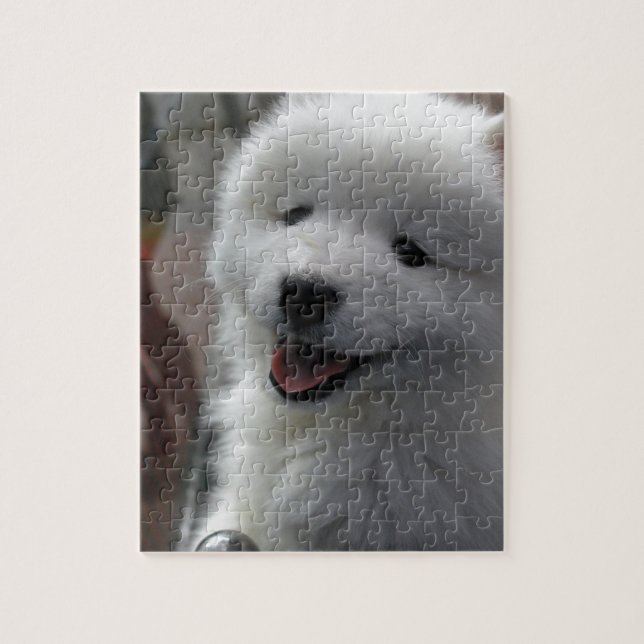 Samoyed Dog Puzzle (Vertikal)