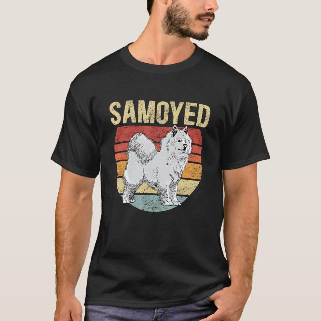 Samoyed Dog Samoyeds Hundebesitzer Samoyed T-Shirt (Vorderseite)