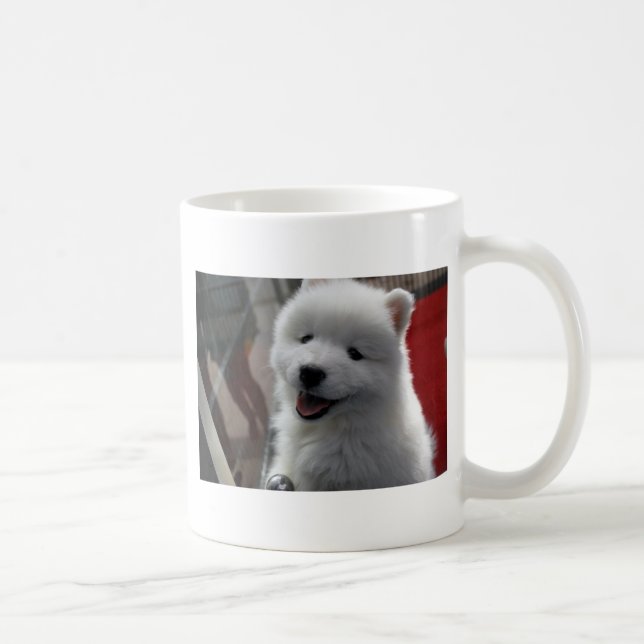 Samoyed Dog Tasse (Rechts)