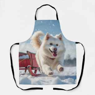 Samoyed Festivals Weihnachten Schürze