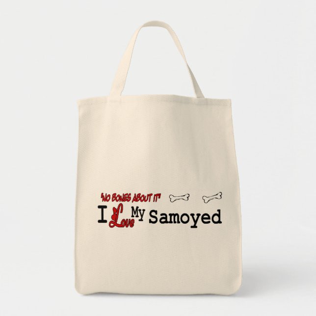 Samoyed Geschenke Tragetasche (Vorne)