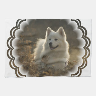 Samoyed-Geschirrtuch Geschirrtuch