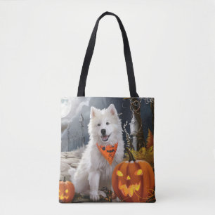 Samoyed Halloween Spooky