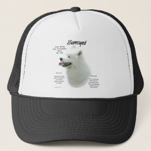 Samoyed History Design Truckerkappe