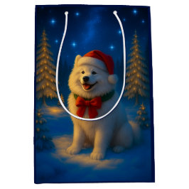 Samoyed Holiday  Mittlere Geschenktüte