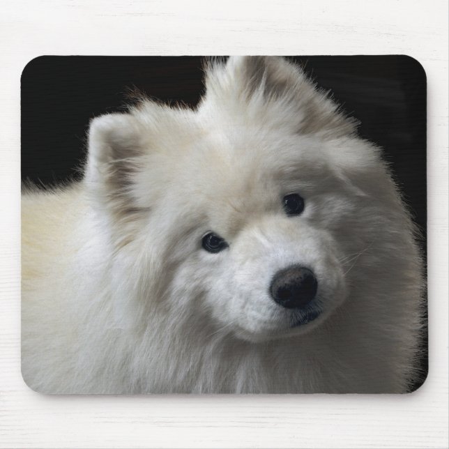 Samoyed-Hund Mousepad (Vorne)