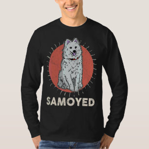 Samoyed Hund Walk Mama Hund Redewendungen Züchter T-Shirt