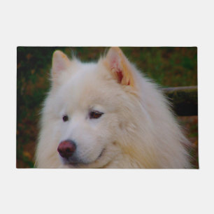 Samoyed Husky. Fußmatte