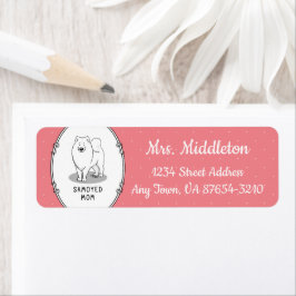 Samoyed Mama (weiß) Niedlich Fun Dog Mama