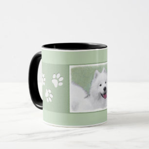 Samoyed Painting - Niedliche Original Dog Art Tasse