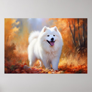 samoyed poster