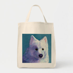 Samoyed Tote Bag - "Buddha" Tragetasche