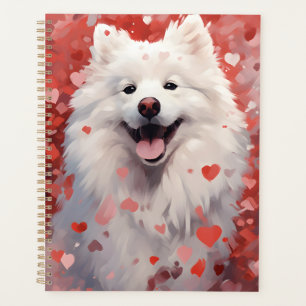 Samoyed Valentinstag Planer