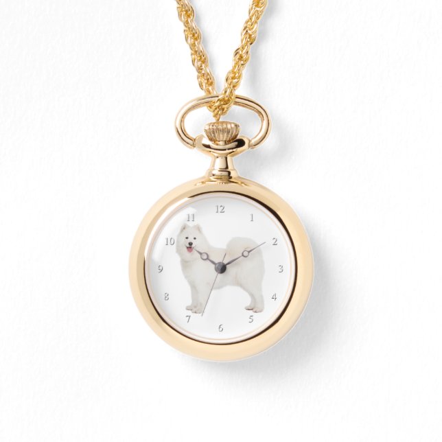 Samoyed Watch Armbanduhr (Vorderseite)